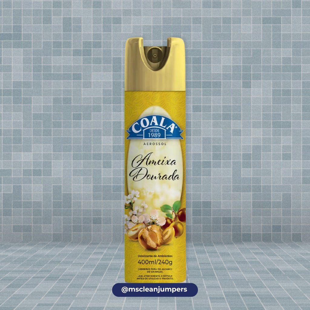 ODORIZANTE DE AMB. AEROSSOL COALA 400ML/240GR - AMEIXA DOURADA