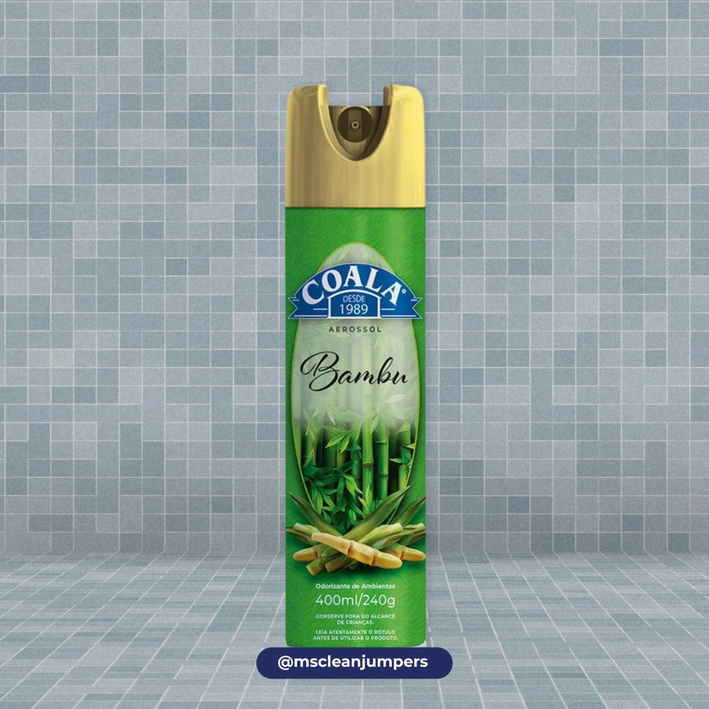 ODORIZANTE DE AMB. AEROSSOL COALA 400ML/240GR - BAMBU