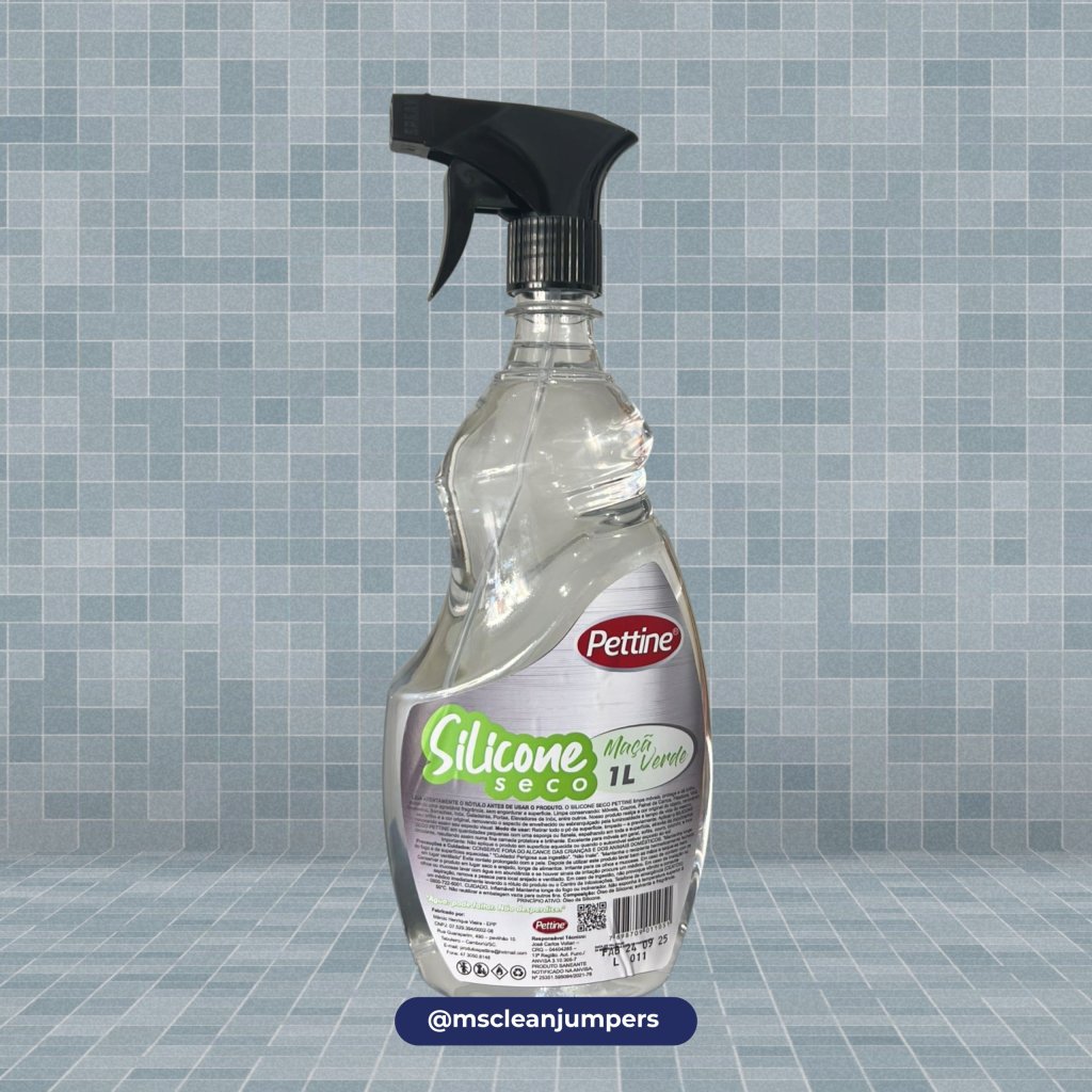 Silicone seco Pettine maçã verde 1L c/ gatilho