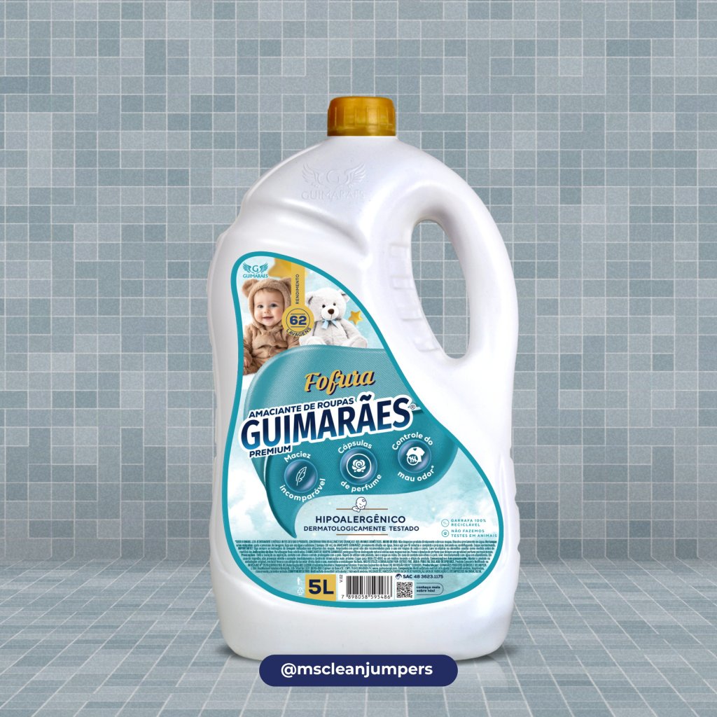 AMACIANTE GUIMARAES FOFURA HIPOALERGENICO 5L