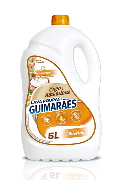  Lava Roupas Guimarães Coco e Amêndoa 5L