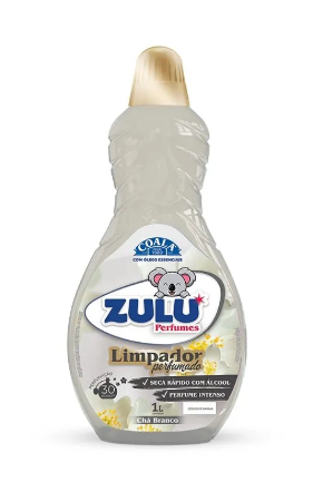 LIMPADOR PERFUMADO ZULU CHA BRANCO 500ML