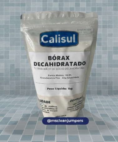 Borax Decahidratado Calisul 1kg