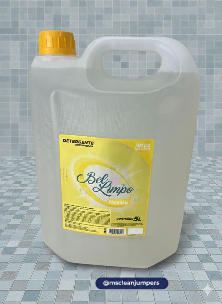 DETERGENTE CONCENTRADO NEUTRO BEL LIMPO 5L