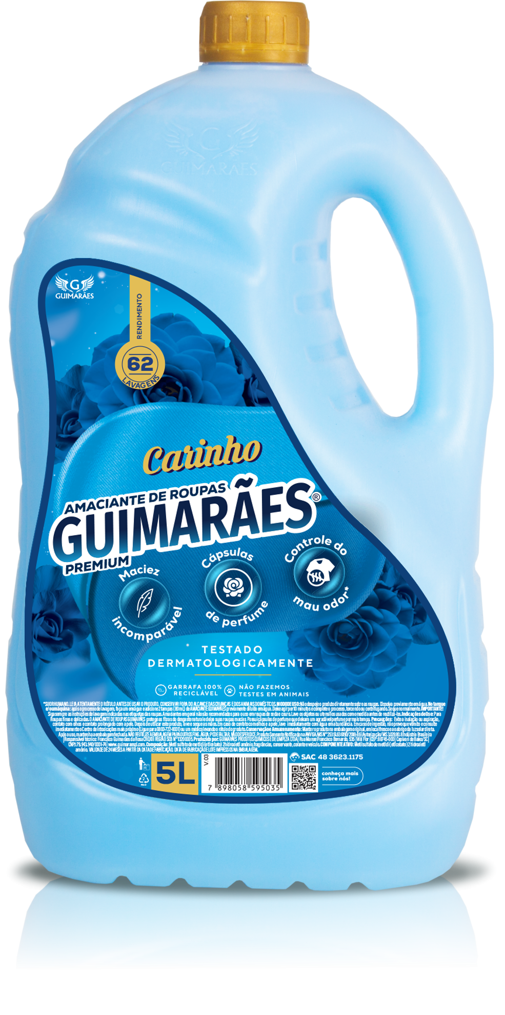 AMACIANTE GUIMARAES CARINHO PREMIUM 5L