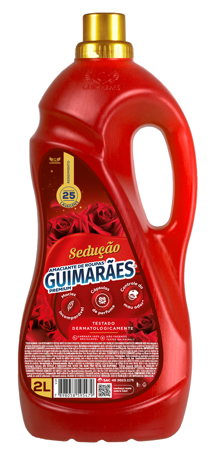 Amaciante Guimarães Sedução 2L