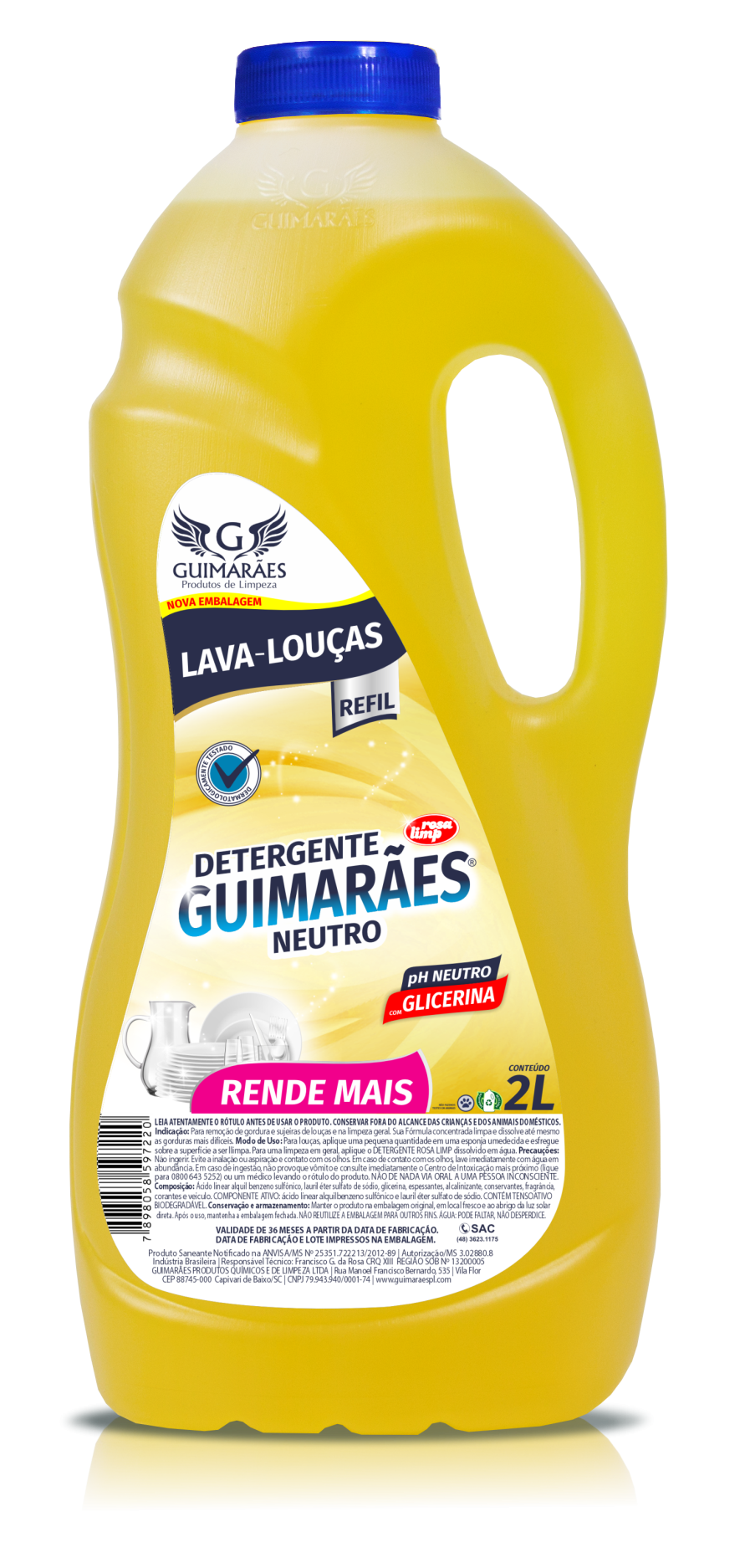 Detergente Lava-louças de Neutro 5L 