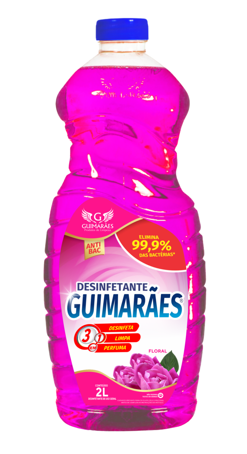 DESINFETANTE GUIMARAES FLORAL 2L