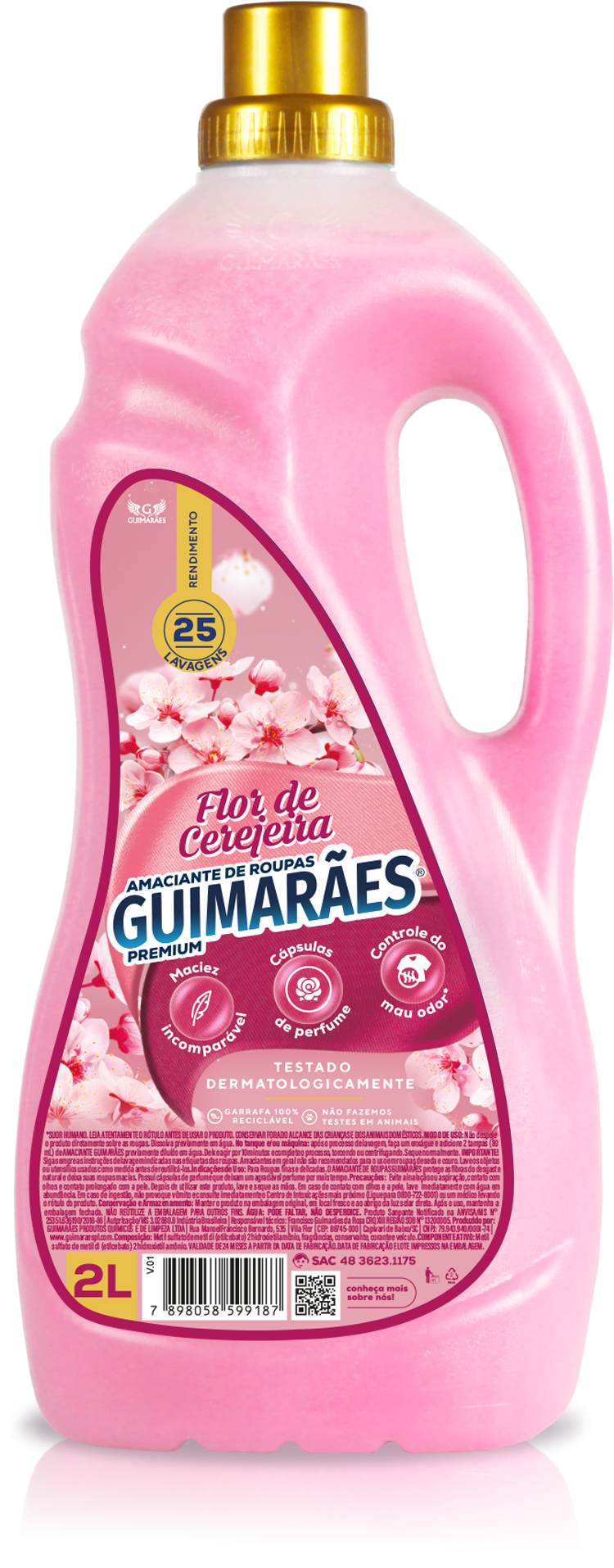 AMACIANTE FLOR DE CEREJEIRA