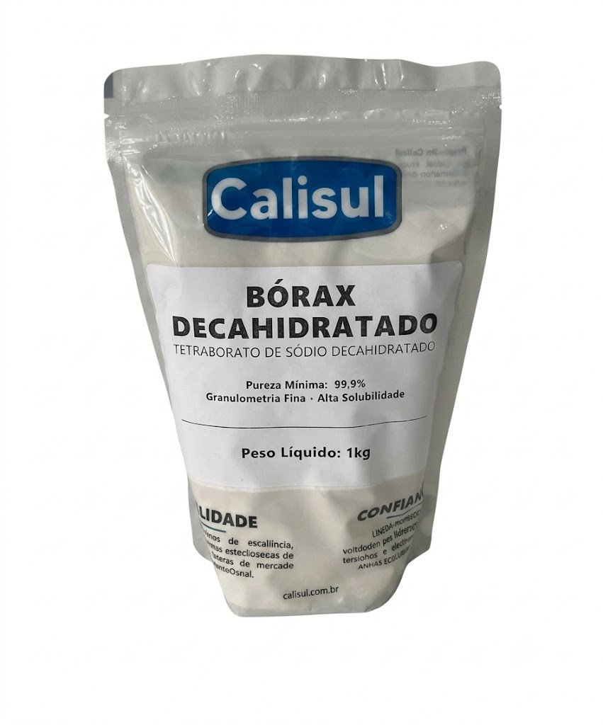 Borax Decahidratado Calisul 1kg