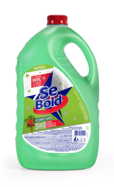 DESINFETANTE SEBOLD TROPICAL 5L