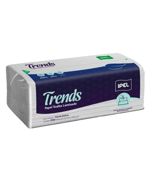 PAPEL INT TRENDS 2D F.DUPLA C/250 UNID.