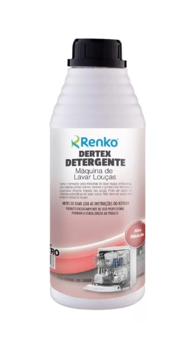 DETERGENTE DERTEX MAQUINA DE LAVAR LOUÇA 1L