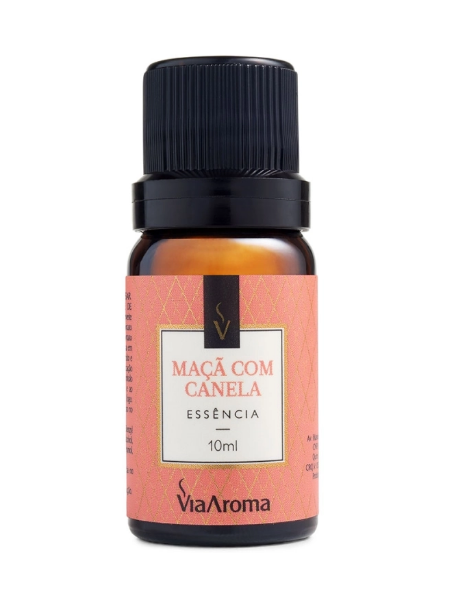 ESSENCIA VIA AROMA 10ML CLASSICA MACA C/ CANELA