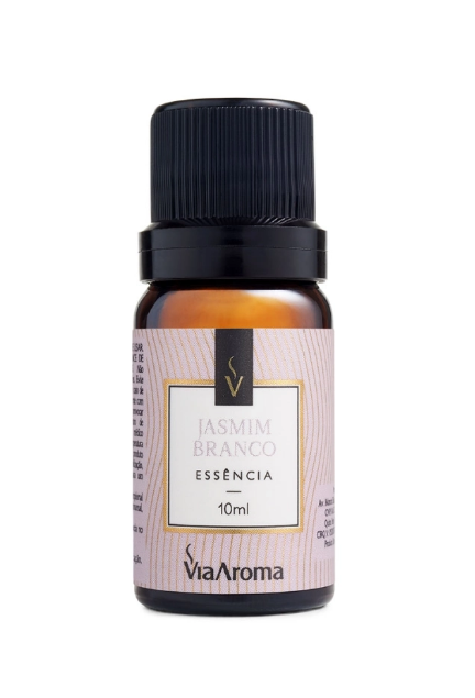 ESSENCIA VIA AROMA 10ML CLASSICA JASMIM BRANCO