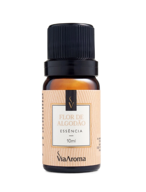 ESSENCIA VIA AROMA 10ML CLASSICA FLOR DE ALGODAO