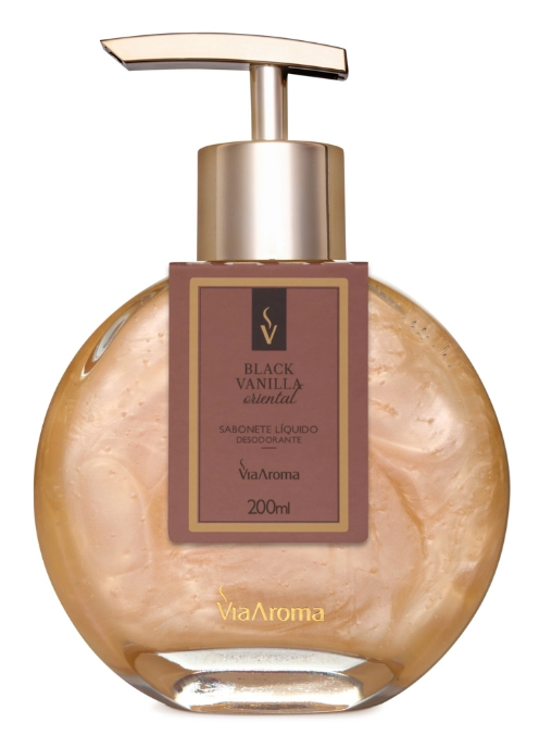 SABONETE LIQ. DESOD. 200ML CLASSICA BLACK VANILLA ORIENTAL