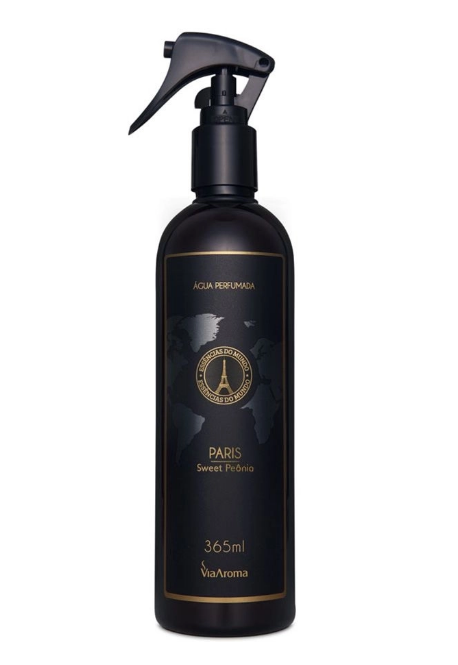 AGUA PERF. VIA AROMA 365ML MUNDO PARIS SWEET PEONIA