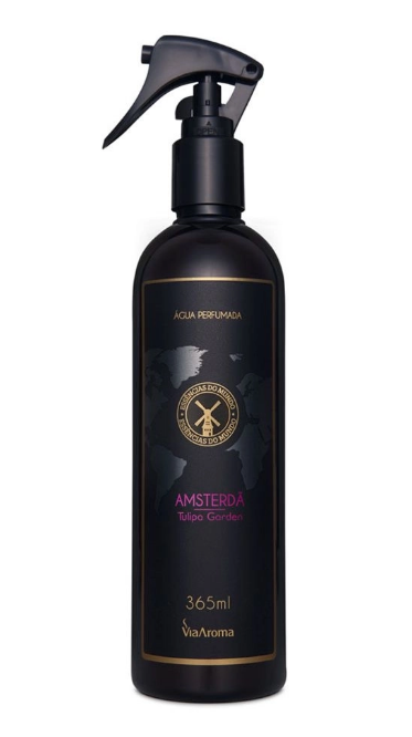 AGUA PERF. VIA AROMA 365ML MUNDO AMSTERDA TULIPA GARDEN