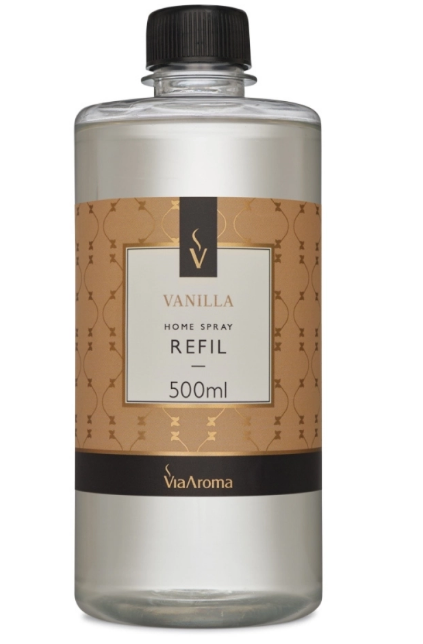 Refil Home Spray Vanilla Via Aroma - 500ml