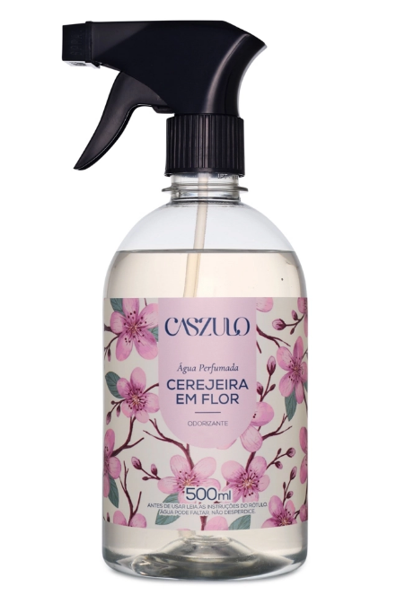 Água Perfumada Cerejeira em Flor Caszulo - 500ml