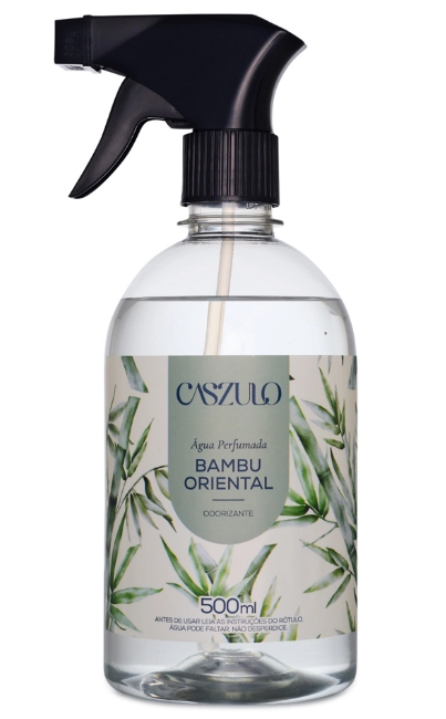 Água Perfumada Bambu Oriental Caszulo - 500ml