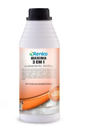 Máxima 3 em 1 Renko 1L Selador, Restaurador e Acabamento