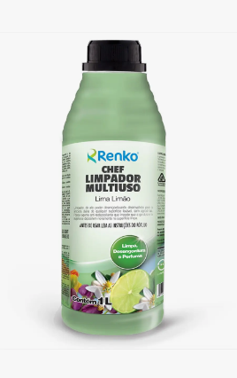 Limpa Chef Limão Renko Multiuso Limpeza Profissional 1l
