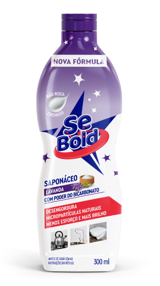Saponáceo Cremoso de Lavanda 300ml