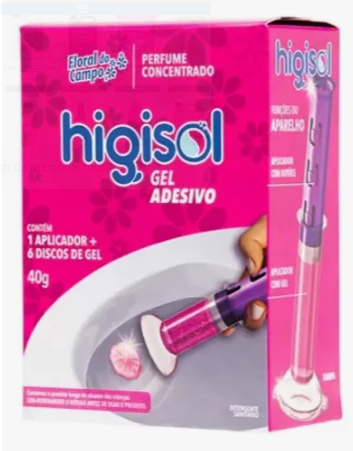 Gel Adesivo Higisol Floral Ap+6 Dose 40g