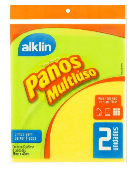 Pano Multiuso Alkin 40x36 c/ 2 und