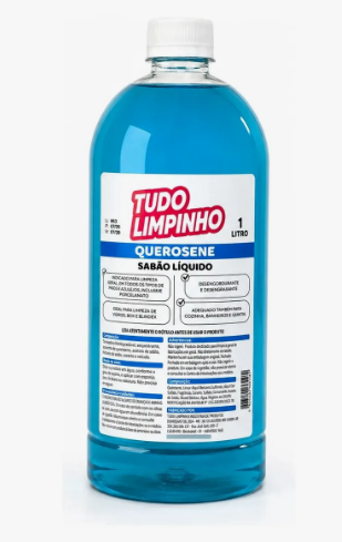 Sabão Querosene Limpa Pisos Tudo Limpinho 1 Litro