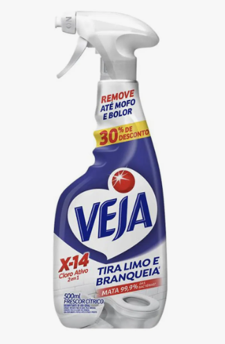DESINF.BANH.VEJA X14 C/GAT500ML 