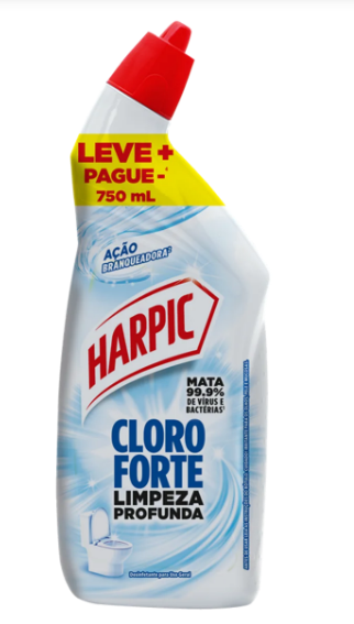 DESINF.HARPIC CLORO FORTE 750ML