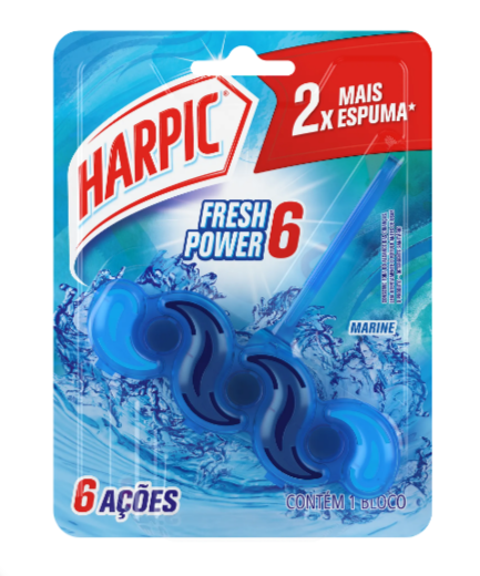 Harpic Fresh Power 6 Frescor do Caribe