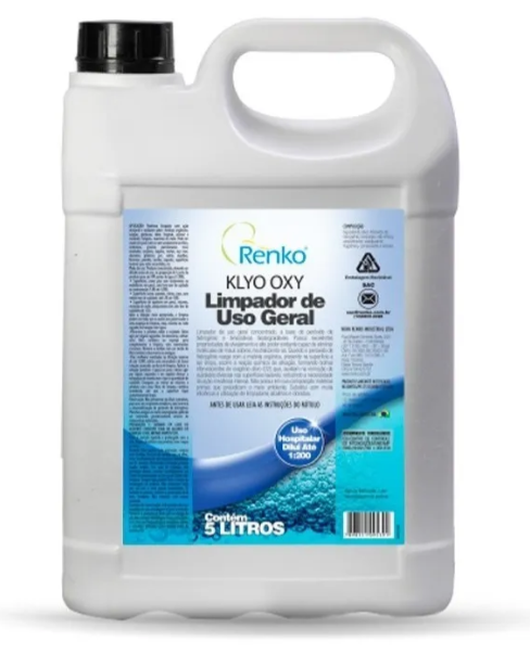 Klyo Oxy Limpador Peroxido Hidrogenio 5l Kpef Renko