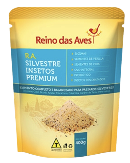 Silvestre Insetos Premium 400g