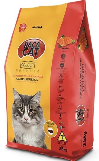 Raça Cat Premium Salmão 
