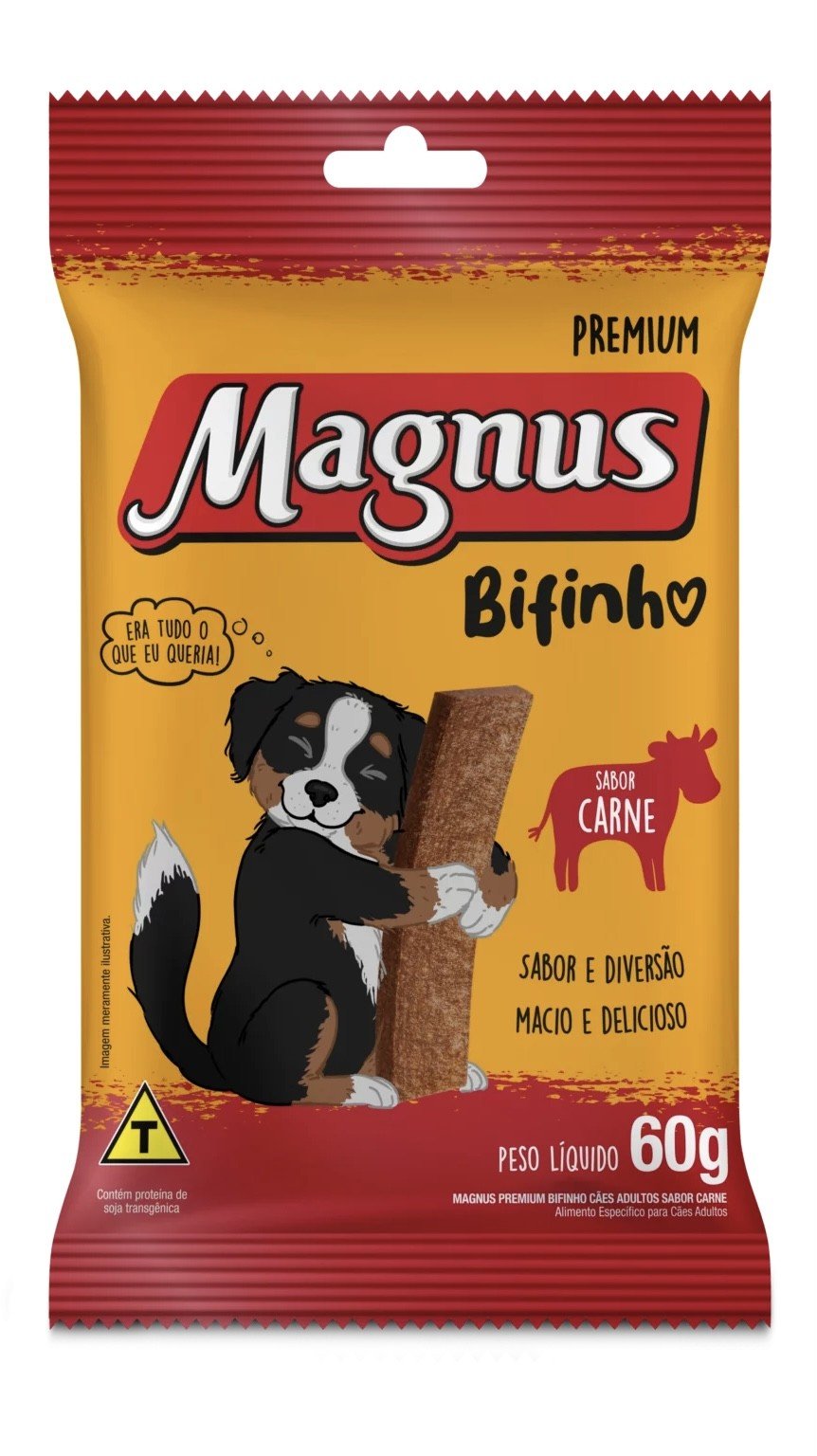 Magnus Bifinho Carne 60g