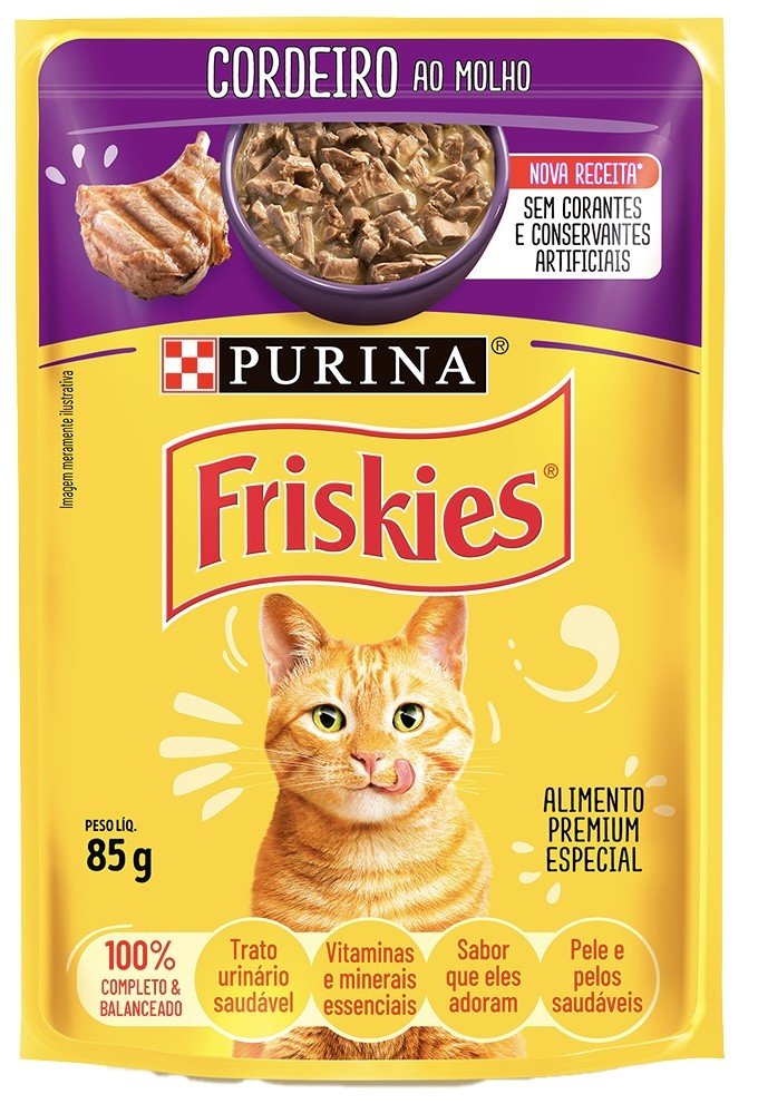 Sachê Friskies Cordeiro 85g