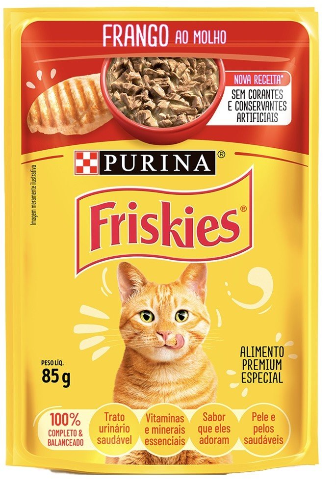 Sachê Friskies Frango 85g