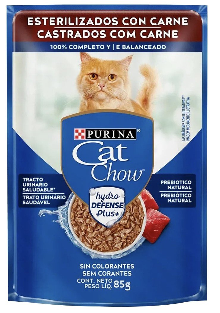 Sachê Cat Chow Carne 85g