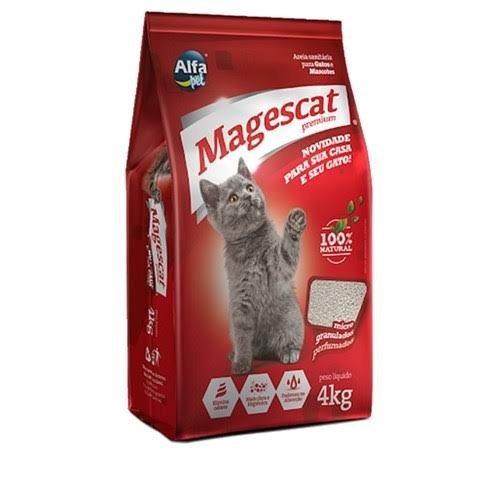 Areia Higiênica Magescat Perfumada 4kg