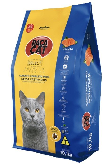 Raça Cat Select Castrados Salmão
