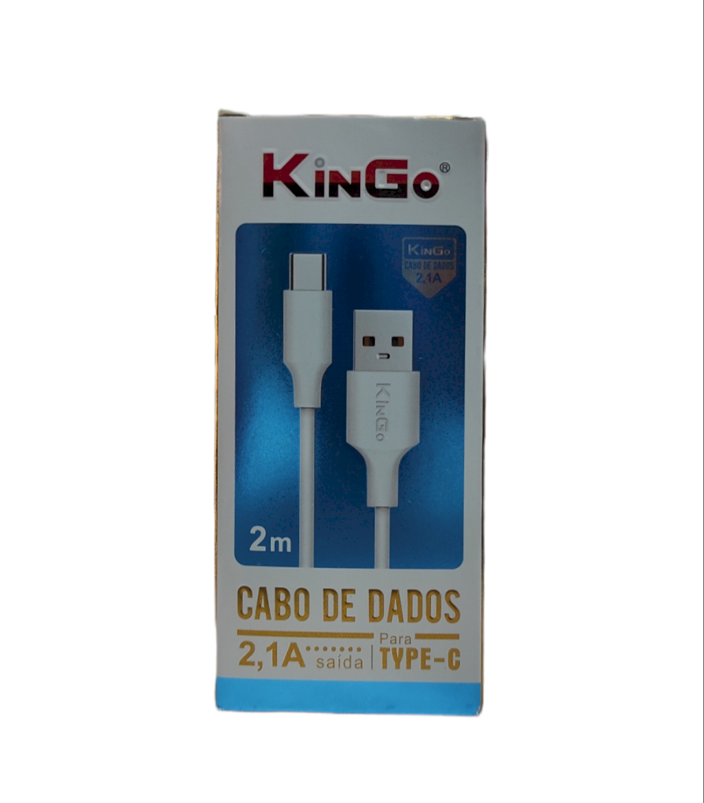 CABO USB TIPO-C 2 METROS KINGO 