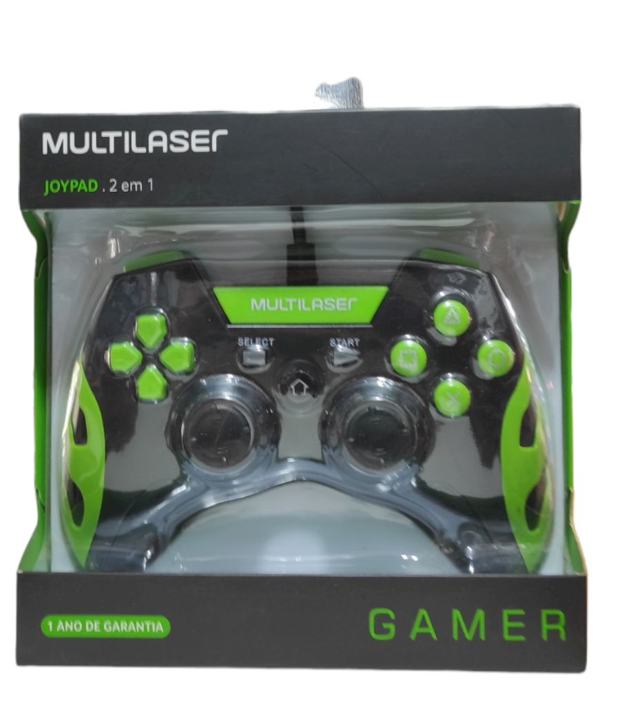 CONTROLE MULTILASER JOYPAD 2 EM 1