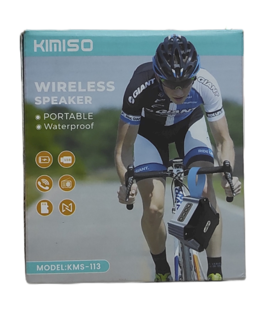 CAIXA DE SOM KIMISO WIRELESS SPEAKER