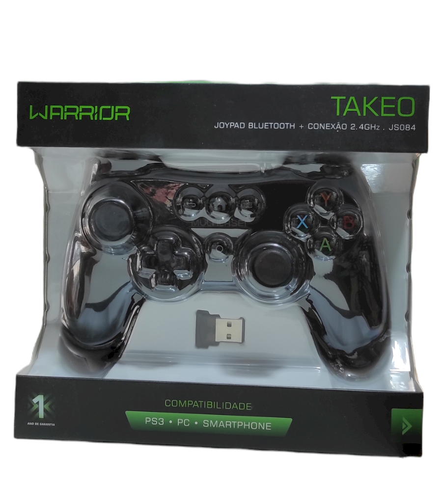 JOYPAD BLUETOOTH TAKEO WARRIOR PS3/PC/SMARTPHONE 