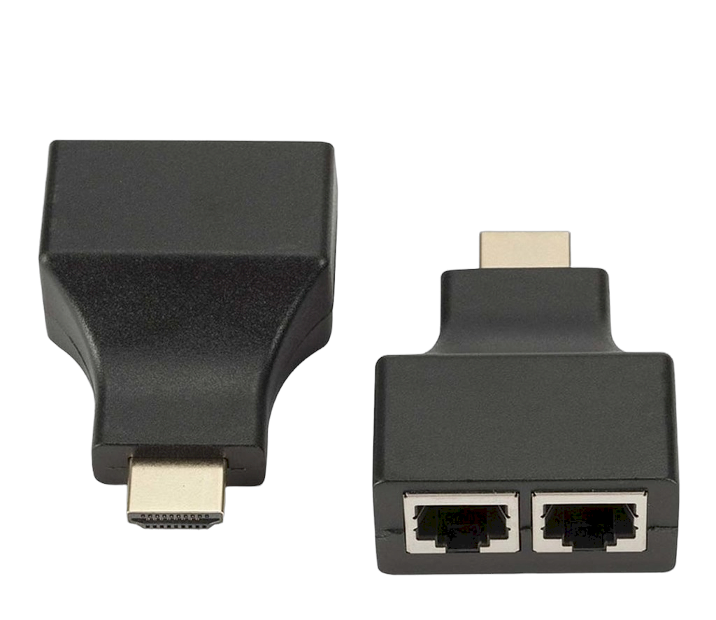 EXTENSOR HDMI VIA CABO DE REDE RJ45