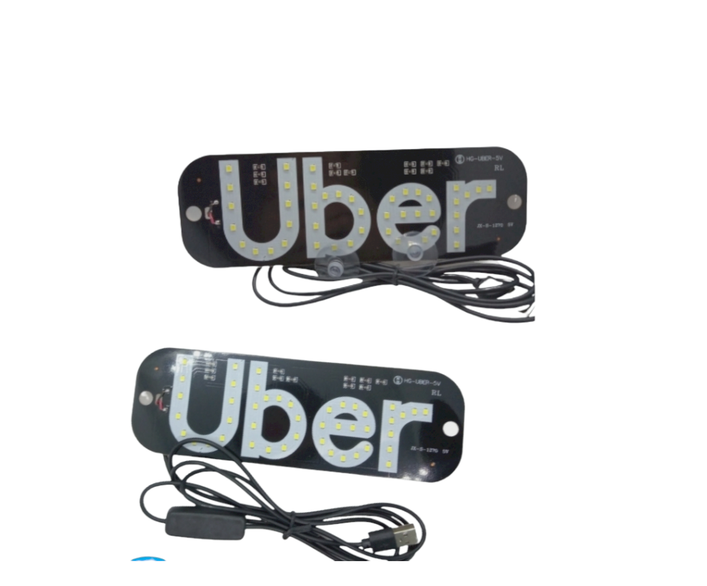PLACA DE LED UBER
